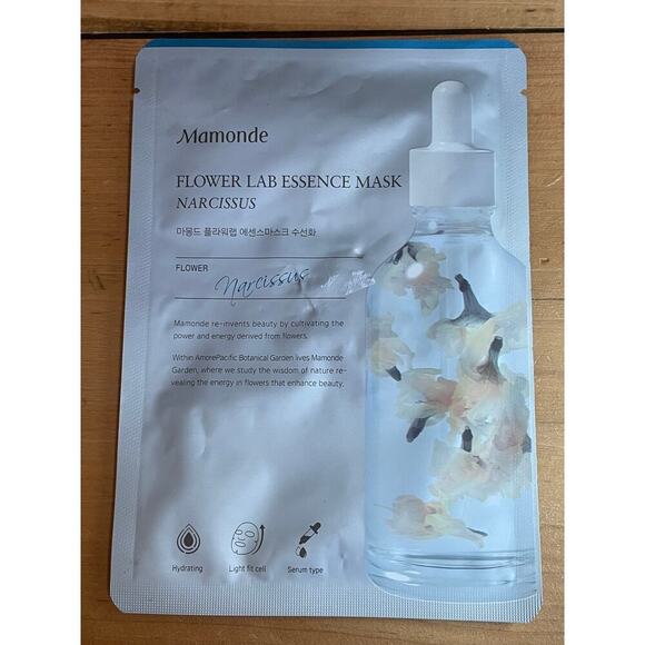 Mamonde Flower Lab Essence Mask. Narcissus. Hydrating. Serum type. beauty - Picture 1 of 3